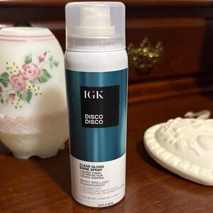 IGK Disco Disco Clear Gloss Shine Spray - Blue